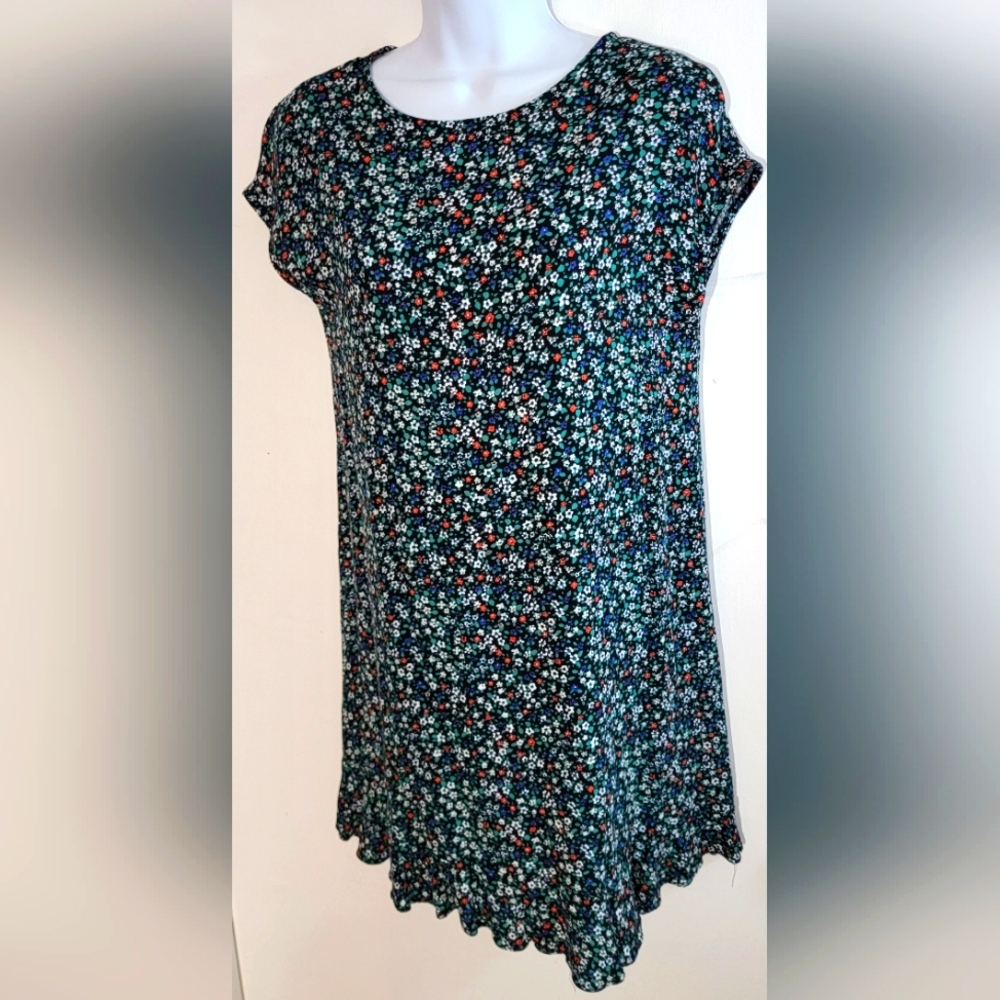 POPSUGAR Multicolor Floral Mini Dress